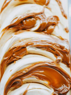 Flan with Dulce de Leche