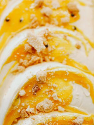 Passion Fruit Cheesecake